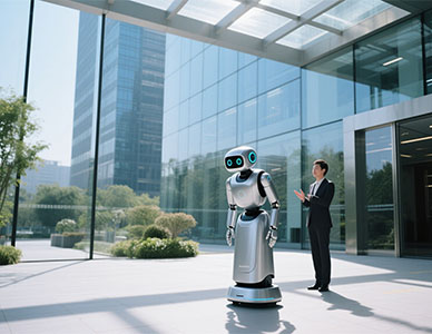 AI 礼宾新范式:西海重德迎宾机器人如何重构服务交互