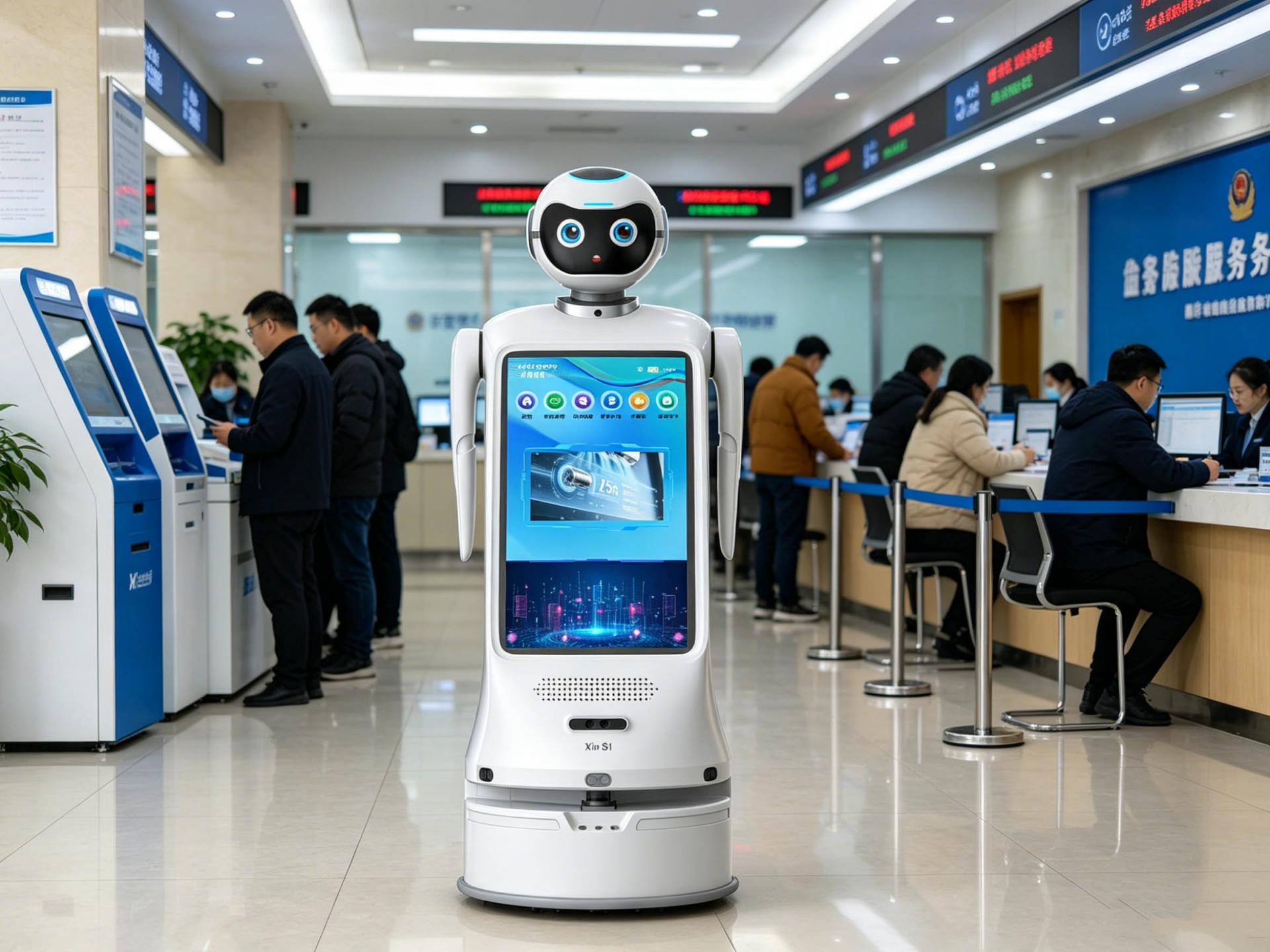 迎宾机器人小新:西海重德以 AI 开放能力重构全场景智慧服务新生态